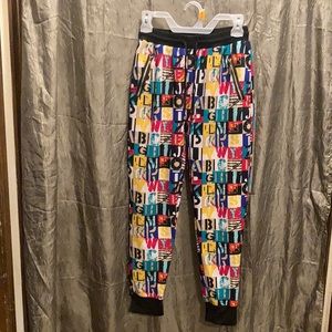 Fun quirky bright lounge pants